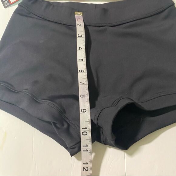 LA dance solo convention tryouts burgundy red black 2 piece MA-Medium adult NEW - Picture 8 of 11